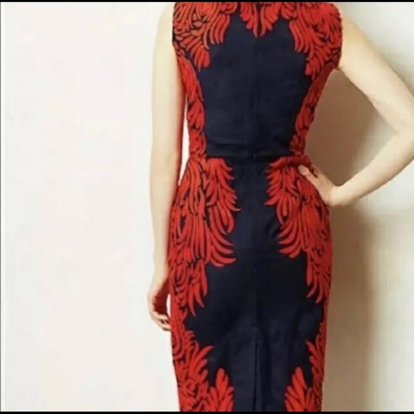 Pankaj & Nidhi Spice Tree Red Dress Size 2 NEW - Picture 8 of 10